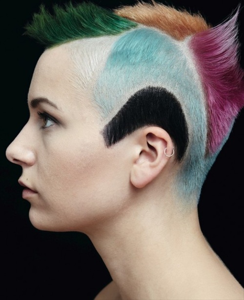 latest punk hairstyles 2013 for women & girls | hairstyles
