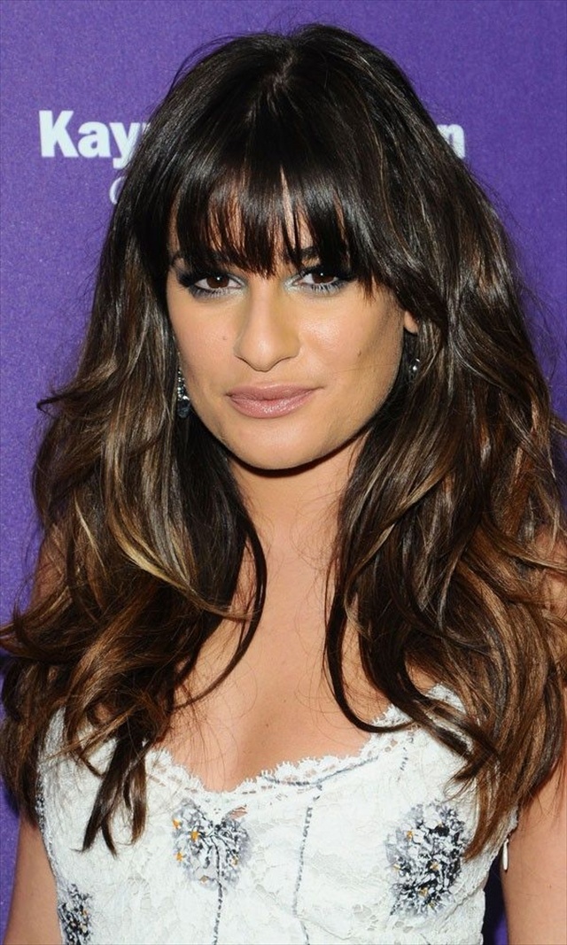 Beautiful Lea Michele Hair Color Hairstyles 2019